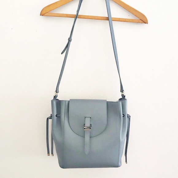Meli Melo Handbags - Meli Melo Fleming Medium Blue Heron Tote crossbody